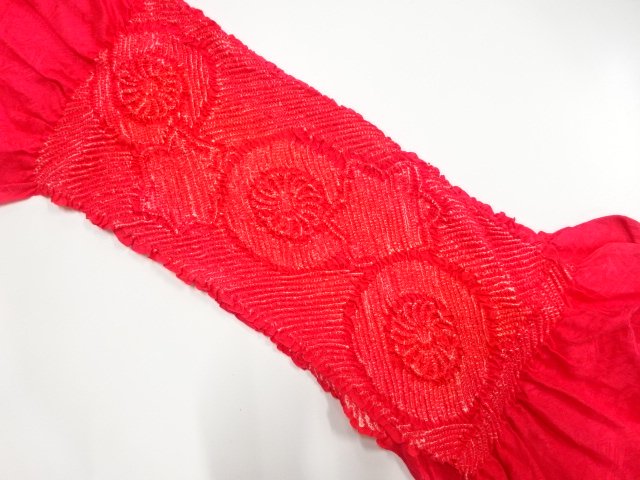JAPANESE KIMONO / SHIBORI OBIAGE